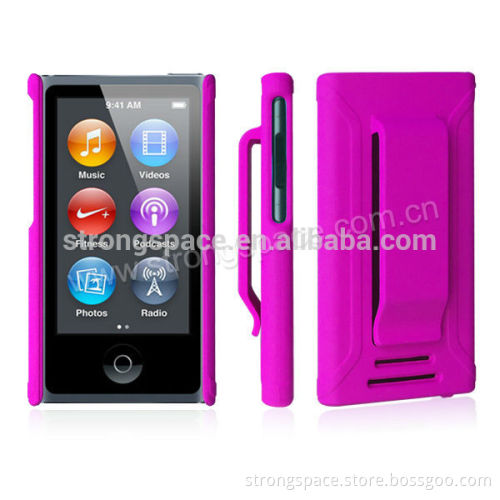 For IPod nano 8 PC case with belt clip